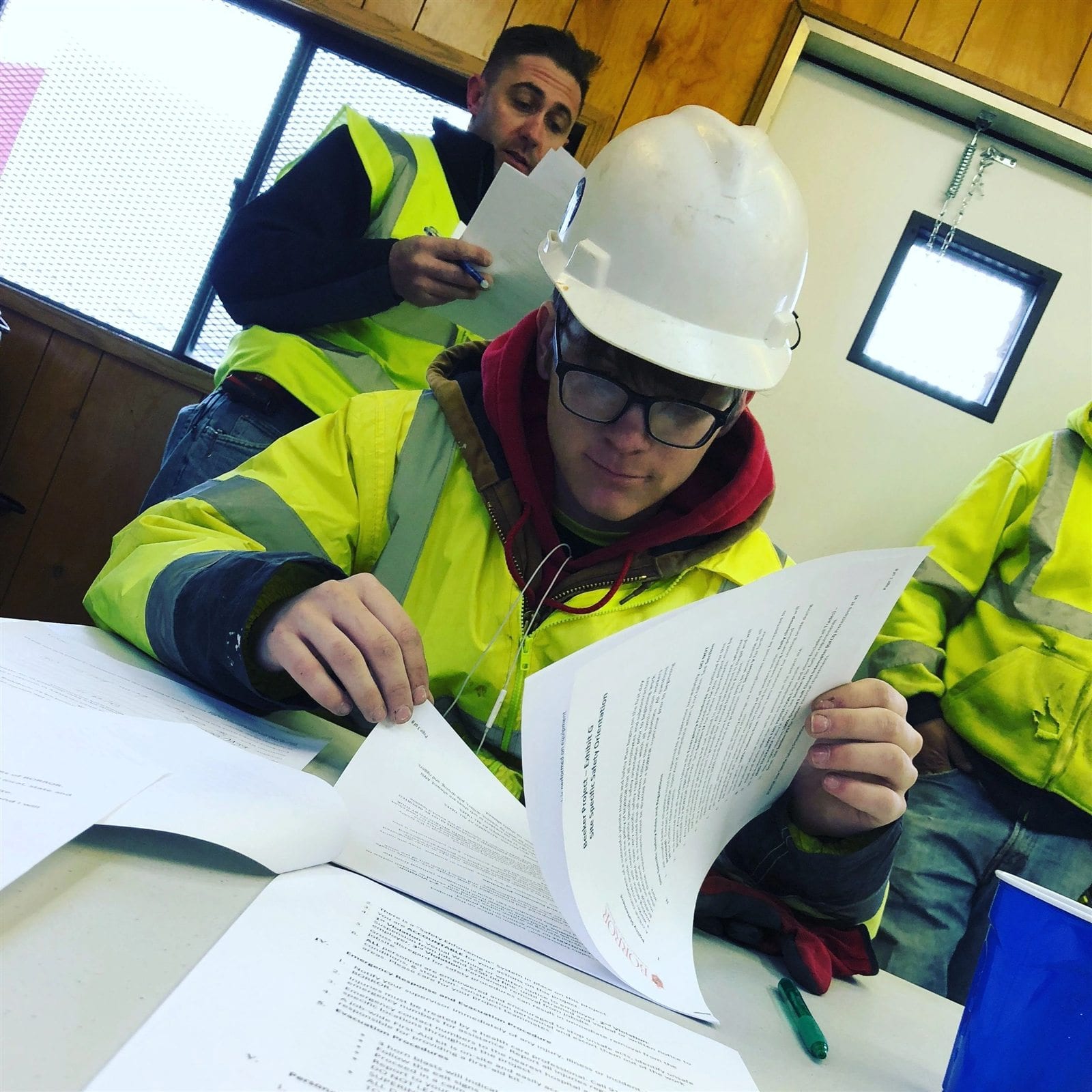 Buckeye Electric team members completing commercial electrical training